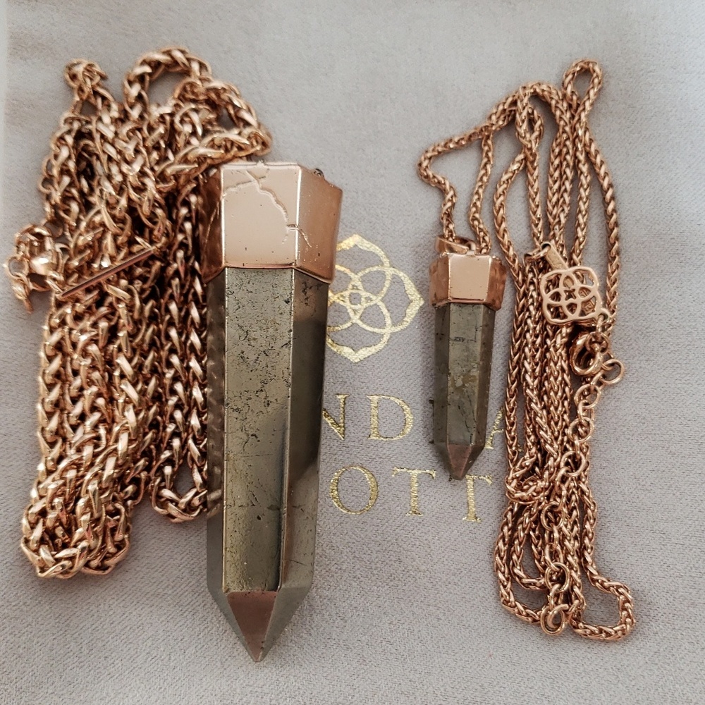 Kendra Scott Jayce and Nora Pendant Necklaces - Picture 2 of 2